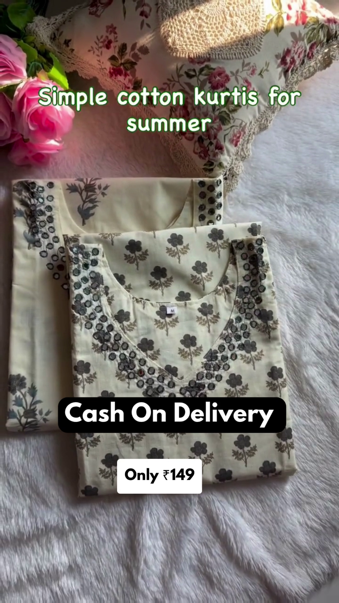 Women’s Simple Cotton Kurti
