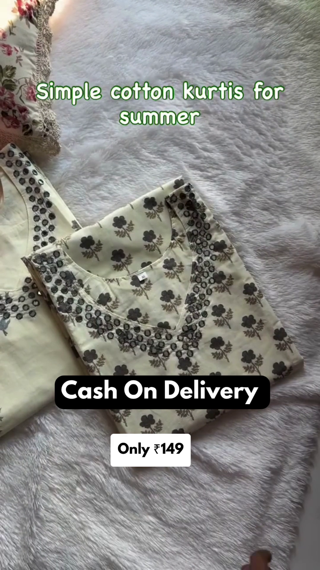 Women’s Simple Cotton Kurti - Image 7