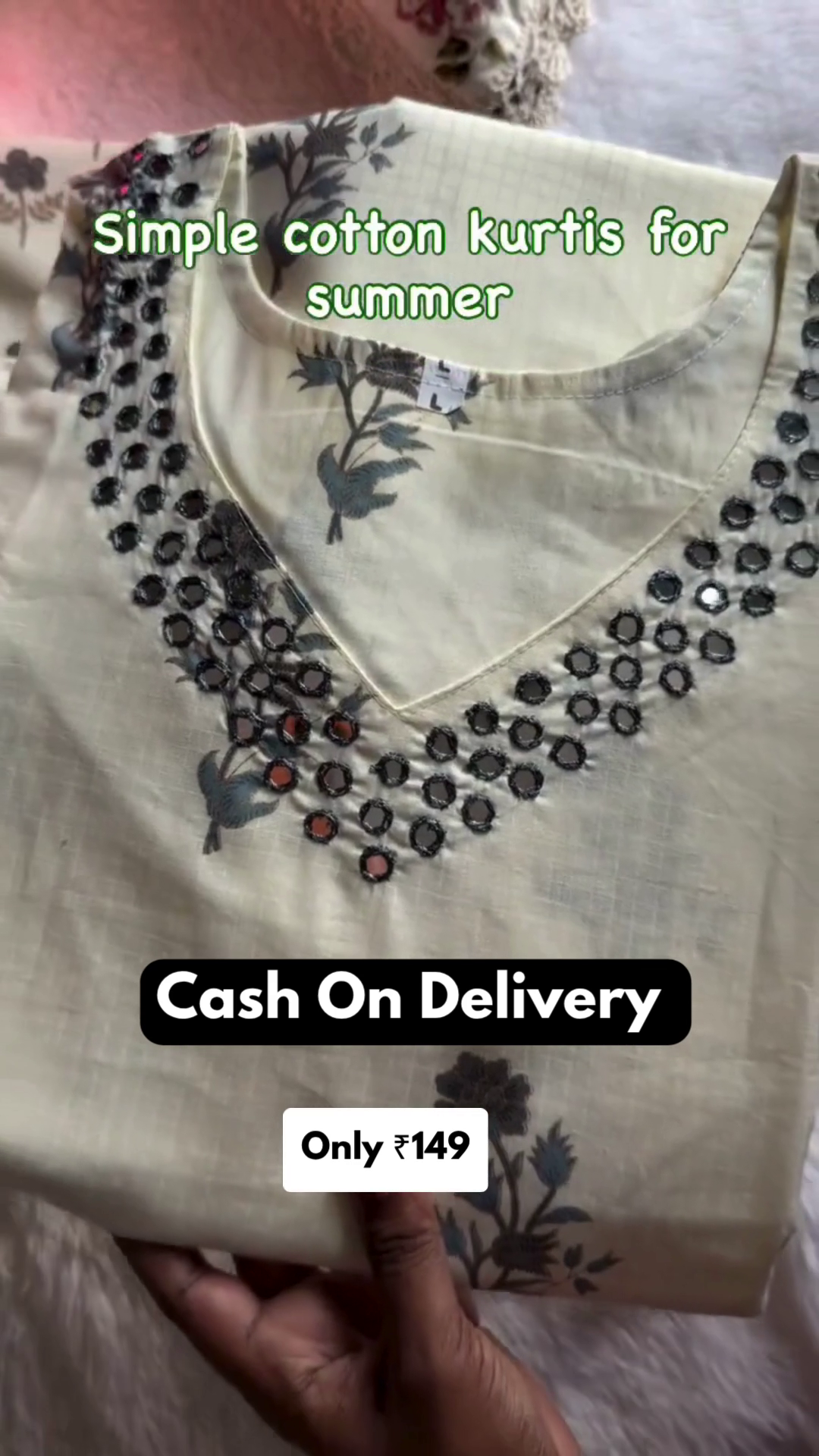 Women’s Simple Cotton Kurti - Image 6