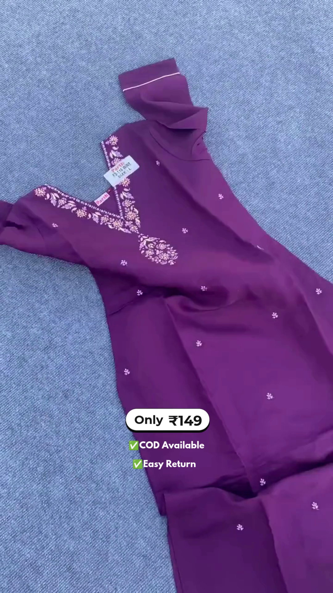 Elegant Kurta Pant Set for Women